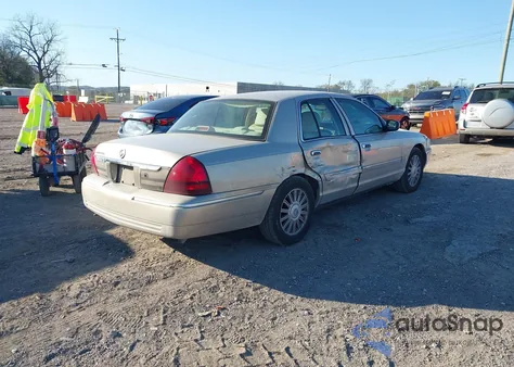 2008 Mercury Grand Marquis Ls from USA, damaged, VIN 2MEFM75V88X661850
